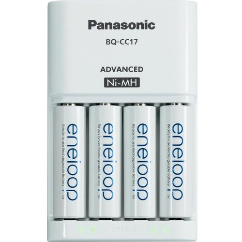 Panasonic polnilec za baterije nimh BQ-CC17 in 4 baterije eneloop aa Cene