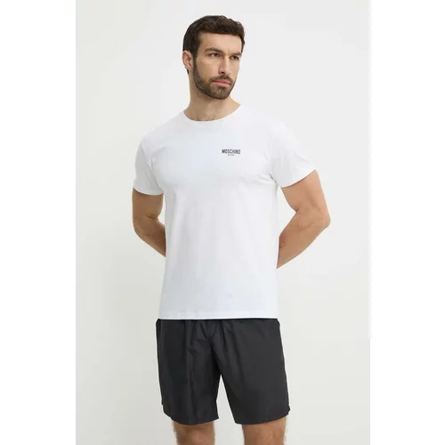 Moschino Underwear Majica kratkih rukava za plažu boja: bijela, s tiskom