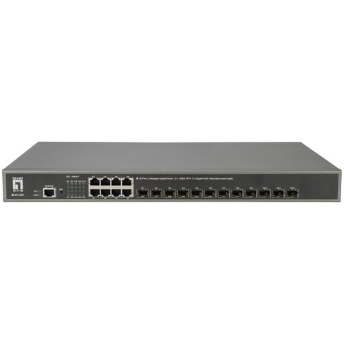  LevelOne GTL-2091 Managed L3 Gigabit Ethernet (10 /100 /1000) Grey Cijene