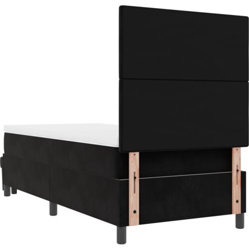 VidaXL Krevet s podlogom s madracem i klupom Crna 80x200 cm Bar&amp;scaron;un Slike