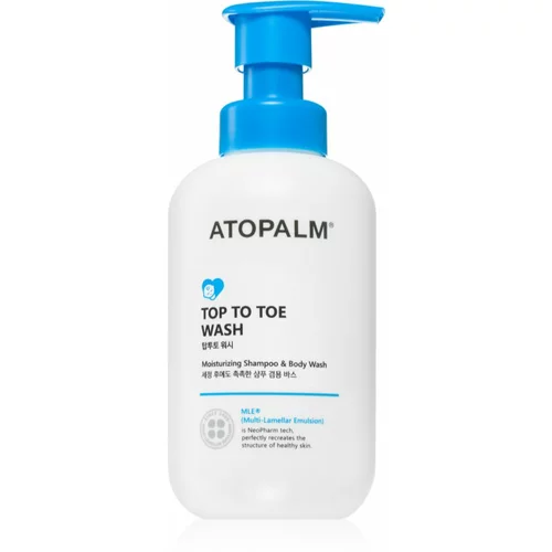 ATOPALM MLE gel za umivanje las in telesa za občutljivo kožo 300 ml