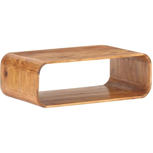  Stolić za kavu 90 x 50 x 30 cm od masivnog bagremovog drva Slike