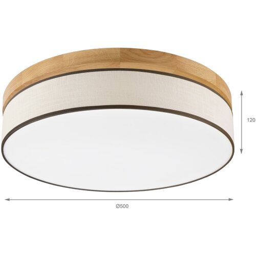  Brilagi - LED stropno svetlo BELLADONNA LED/36W/230V prečnik 50 cm krem/hrast Slike