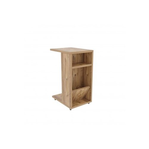 Hanah home Klub sto Filinta, 30x63x40 cm, Hrast Slike