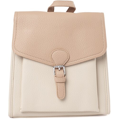 Shelvt Light beige women&amp;#039;s backpack Slike