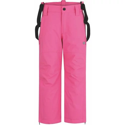 LOAP FUMO Dječje skijaške hlače, ružičasta, veličina