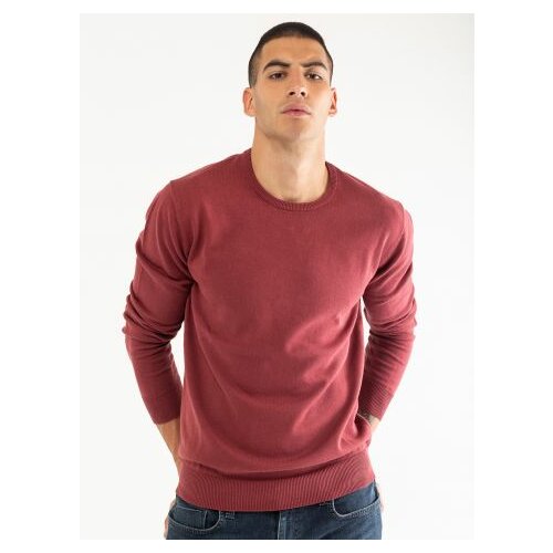 Legendww basic muški džemper okrugli izrez 9188-7712-19 Slike