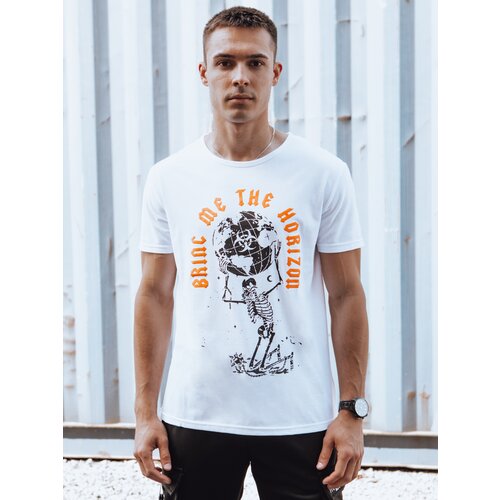 DStreet Men&amp;#039;s T-shirt with white print Slike