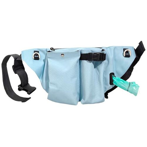 INF Prostoročna Torbica za Sprehajanje Psa - Oxford Krpa za Trening na Prostem Blue, (5000124515) Cene