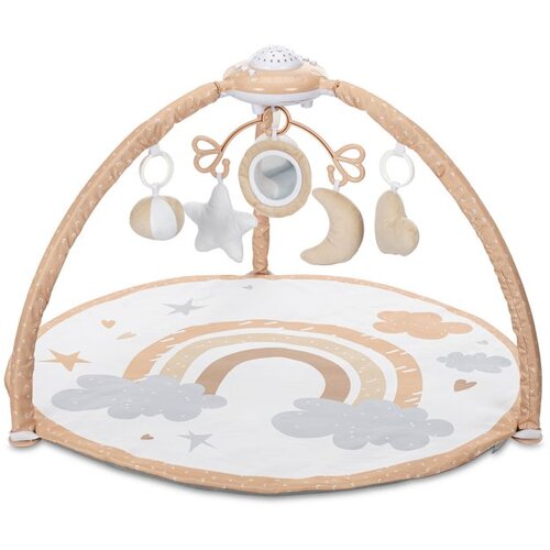 Lorelli interaktivna podloga za bebe Projector Rainbow 83x83cm Slike