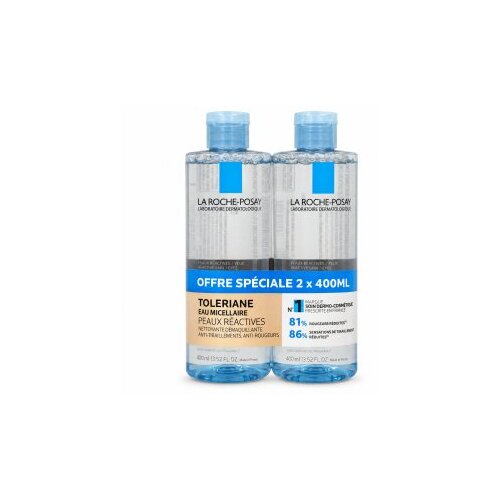 LAROCHE-POSAY Toleriane čistilna micelarna voda Eau Micellaire 2 x 400 ml Slike