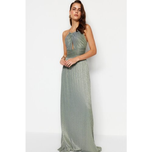 Trendyol Evening &amp;amp; Prom Dress - Green - A-line Slike