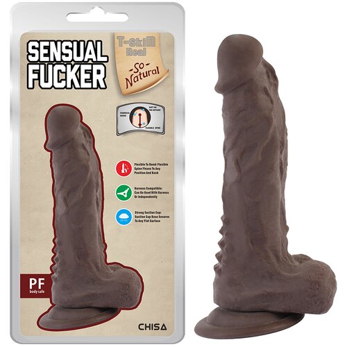 Lovetoy Realističan braon dildo CN 711790464 Slike