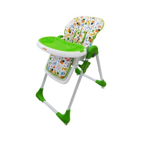 Asalvo visoka stolica wheels jungle, green ( 14900 ) Slike
