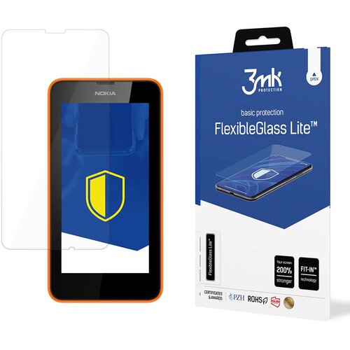 3mk OVITEK IZ KALJENEGA STEKLA FLEXIBLEGLASS LITE ZA NOKIA LUMIA 630, (21965671) Slike
