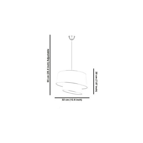 Opviq barette hazeran - white, silver whitesilver chandelier Cene