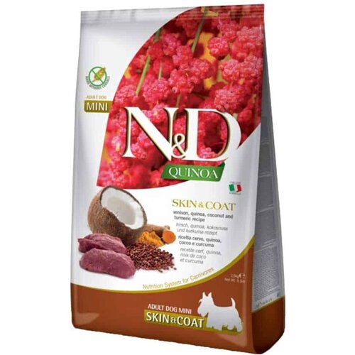 N&amp;amp;d Quinoa Skin and Coat Mini Srnetina, Kokos i Kurkuma Slike
