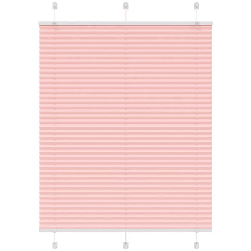  Plisirana zavjesa Roza 110x150 cm Širina tkanine 109,4 cm Poliester Cene