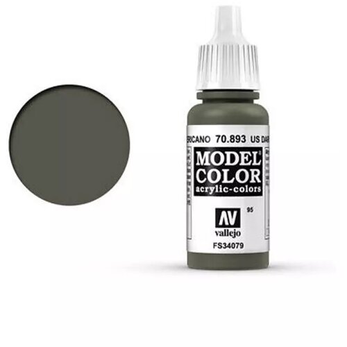 Vallejo Model Color 095 temno zelena ZDA (US Dark Green) (893) - 17 ml Cene
