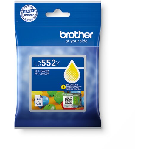Brother Tinta LC552Y yellow Slike