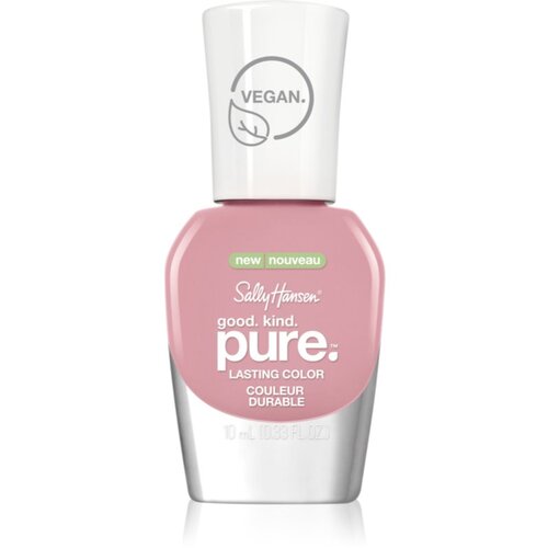 Sally Hansen Good. Kind. Pure. dolgoobstojen lak za nohte z učvrstitvenim učinkom odtenek Pinky Clay 10 ml Slike