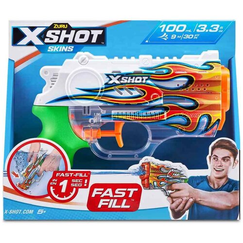 X SHOT pištolj na vodu fast fill skins nano Slike