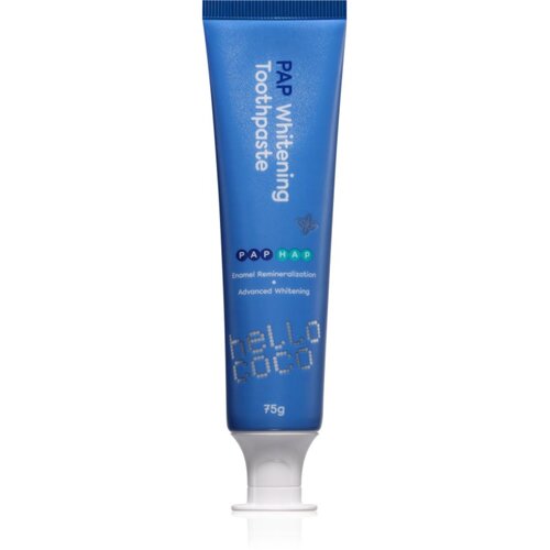 Hello Coco PAP Whitening Toothpaste zobna pasta za beljenje zob z okusom Mint 75 g Slike