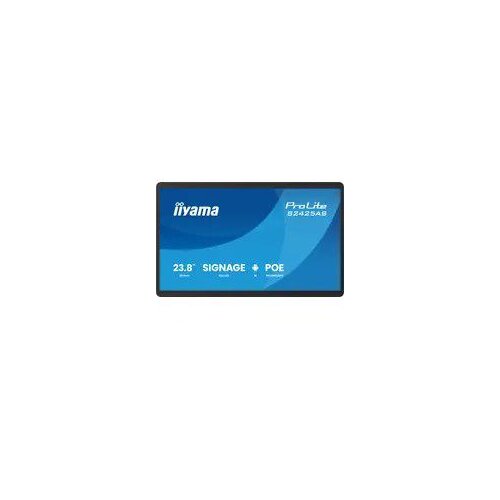 Iiyama ProLite S2425AS-B1P Digital signage flat panel 60.5 cm (23.8) LCD Wi-Fi 500 cd /m&sup2; Full HD Black Built-in processor Android 24 /7 Cijene
