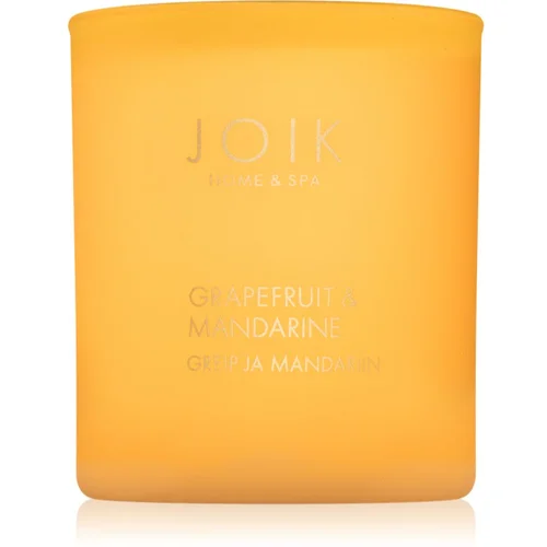 JOIK Organic Home & Spa Grapefruit & Mandarin dišeča sveča 150 g