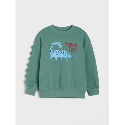 Sinsay Crewneck majica s printom dinosaura Slike