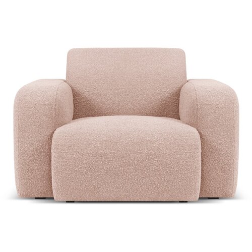 Micadoni Home Ružičasta fotelja od bouclé tkanine Molino – Cene