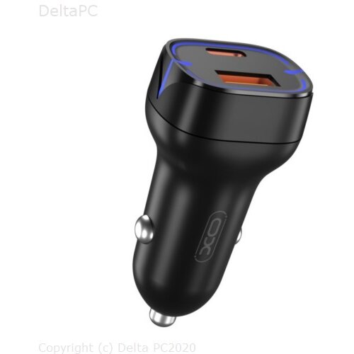 XO auto punjac CC37 20W USB x1 USB TipC x1 Slike