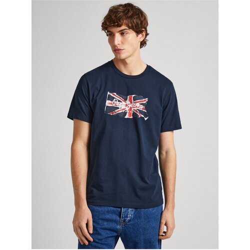 PepeJeans Dark blue men's T-shirt - Men Cene