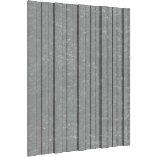 Krovni panel 36 pcs Srebrno 60 x 45 cm Pocinčani čelik - Srebrno 60 x 45 cm 36 Cijene