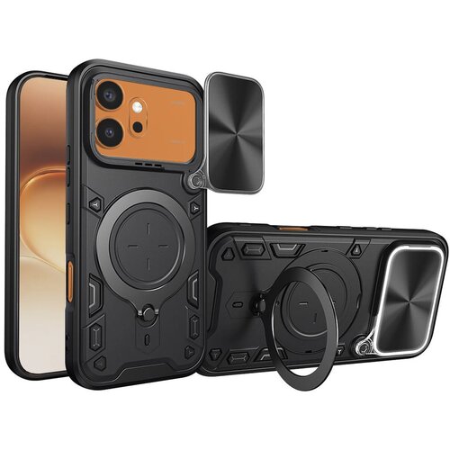 Techsuit CamGuard Pro maska za Honor 600 / 600 Pro - crna Slike