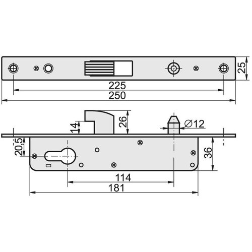 Shumee VBRTNA KLJUČAVNICA NA KAVELJ H-40, (21258278) Cene
