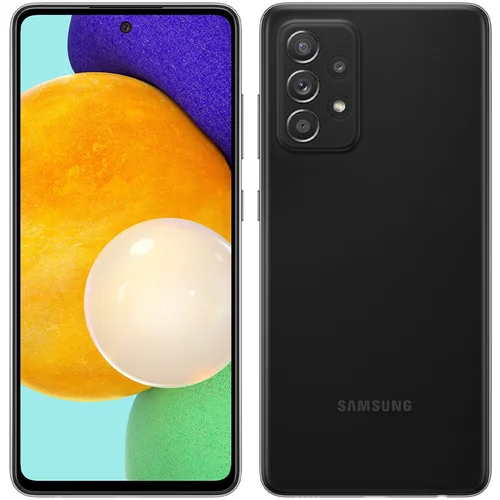 Samsung Obnovljeno - znaki rabe - Galaxy A52s 5G crn 256 GB 8 GB ram - vidne oznake uporabe obnovljeno, (21598604)