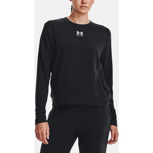 Under Armour T-Shirt Rival Terry Crew-BLK - Women Slike