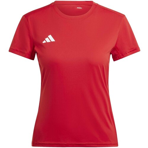 Adidas Majice s kratkimi rokavi Adizero E Tee Rdeča Slike