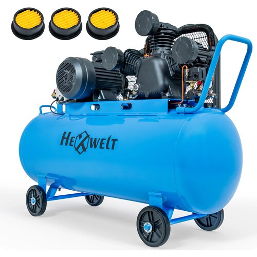 THUNDER Oljni kompresor Hexwelt HW-KO-150L &ndash; 3000 W, 150 L, 8 bar, 420 l/min, (5000222719) Cene