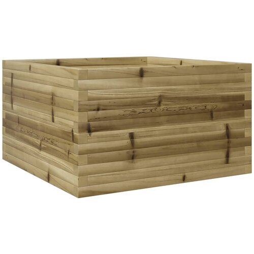 VidaXL Vrtno cvetlično korito 80x80x46 cm impregnirana borovina, (21266394) Slike