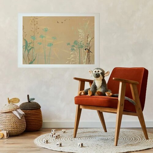  Plakat - Bird on a Meadow 30x21 Bez okvira s margom Slike