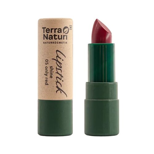 Terra Naturi Lipstick Shine - only red - 5 Cijene