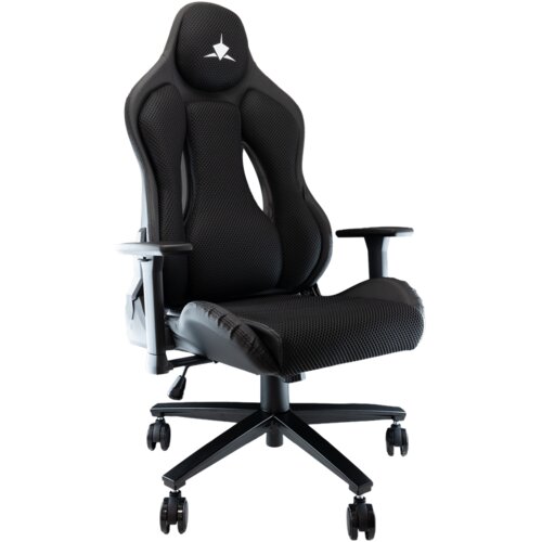 WHITESHARK Talisman gaming stolica, crna Slike