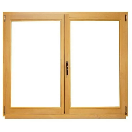 Drveni prozor bez kvake (Š x V: 140 x 120 cm, DIN desno, Smeđe boje)