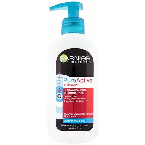 Garnier skin Naturals Pure Active Gel za čišćenje, protiv mitisera 200 ml RN3KANR Slike
