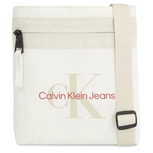 Calvin Klein Jeans Torbica za okrog pasu Sport Essentials Flatpack18 M K50K511097 Écru