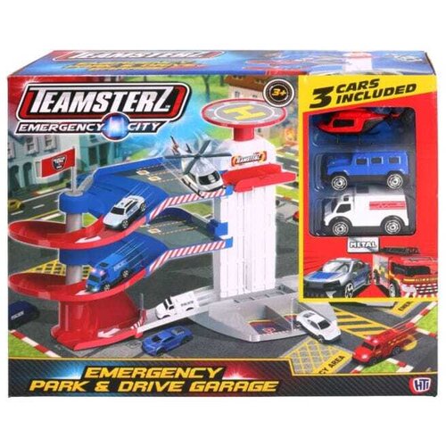 Teamsterz parking set + 3 autića HL1417612 Slike