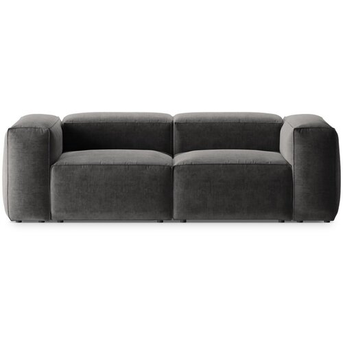 Cosmopolitan Design Temno siva sedežna garnitura 224 cm Bergano – Cene