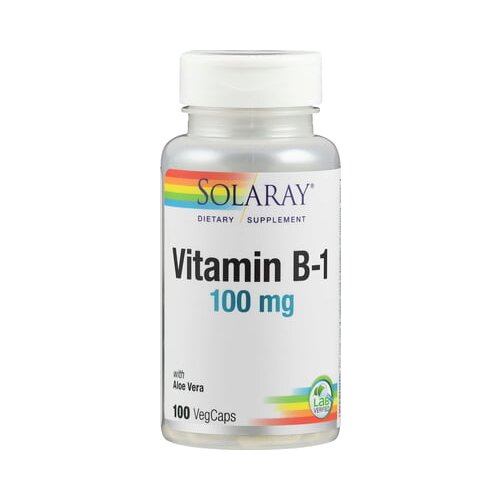 Solaray Vitamin B1 kapsule Slike